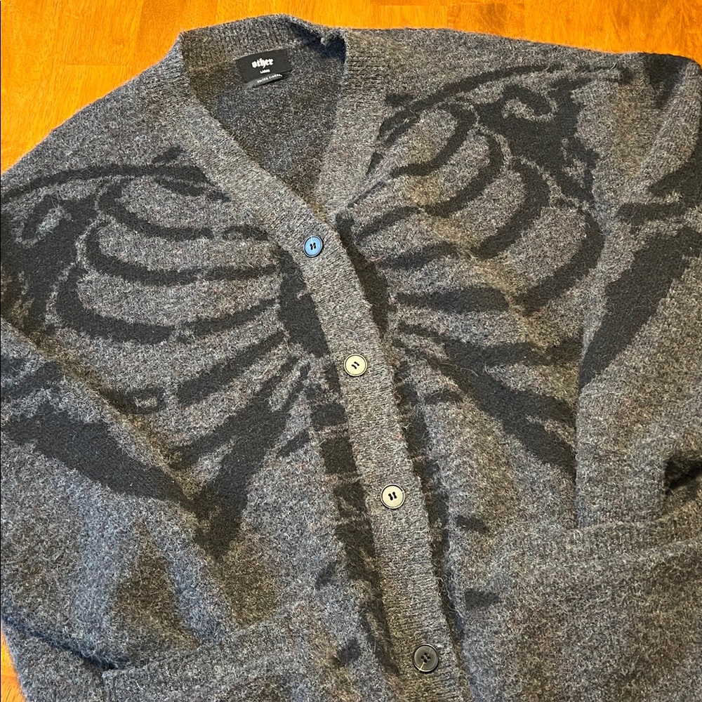 Other UK Oversized Wool Blend Cardigan Size Large - Picture 3 of 16